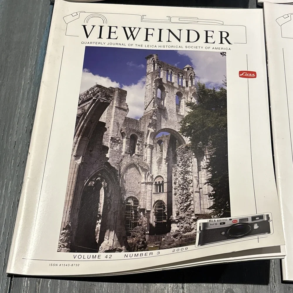 2009 V42 1-4 ~ Viewfinder Leica Quarterly Journals (LHSA) - Rare!